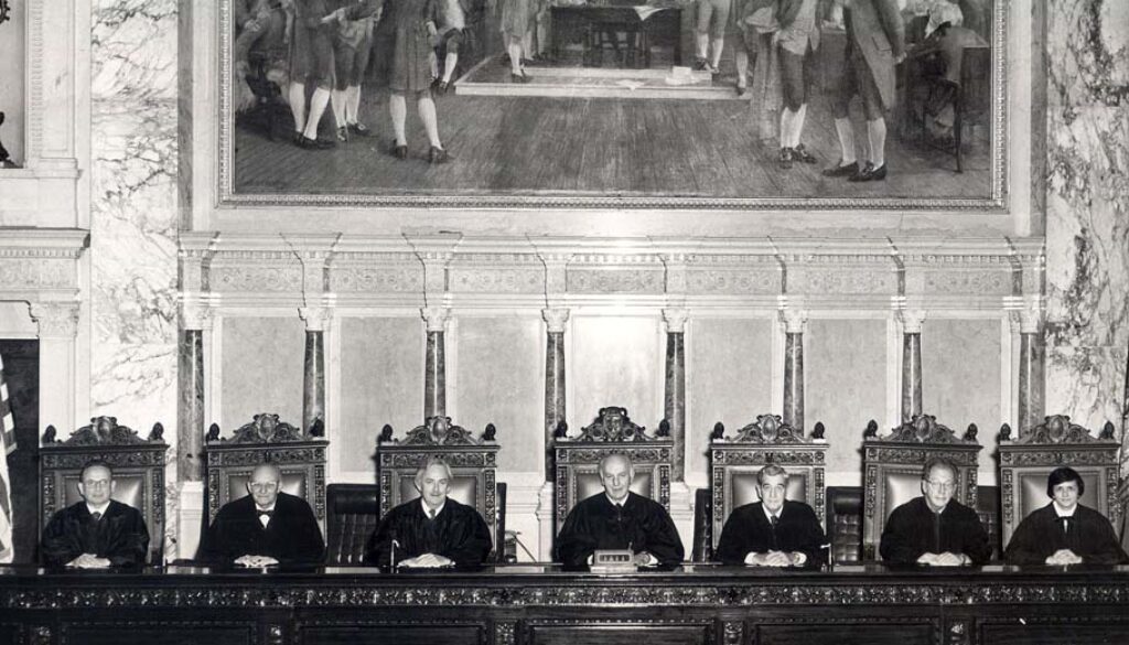 The WI Supreme Court in 1976