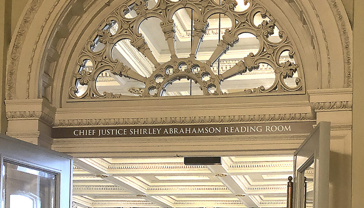CJSA Reading Room Chief Justice Shirley Abrahamson Reading Room