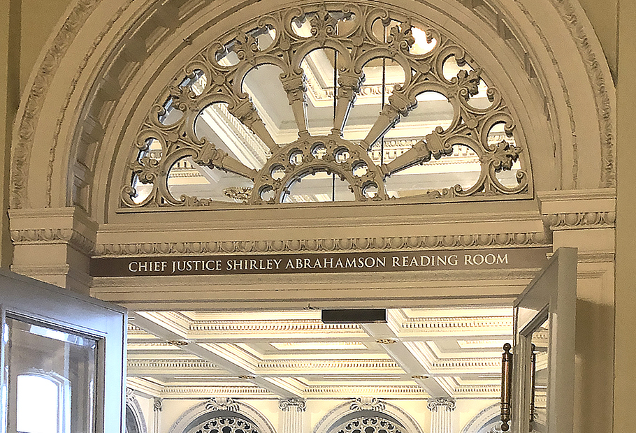 Chief Justice Shirley Abrahamson Reading Room