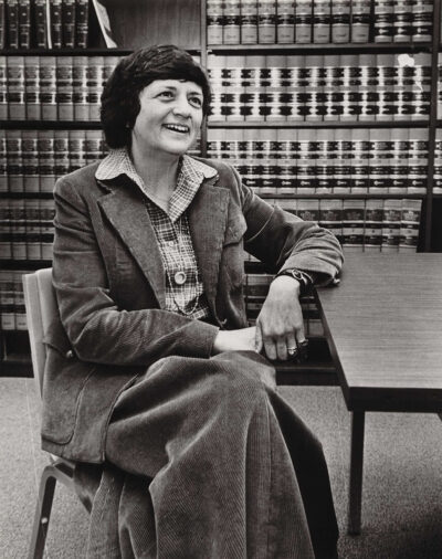 Shirley Abrahamson in 1976