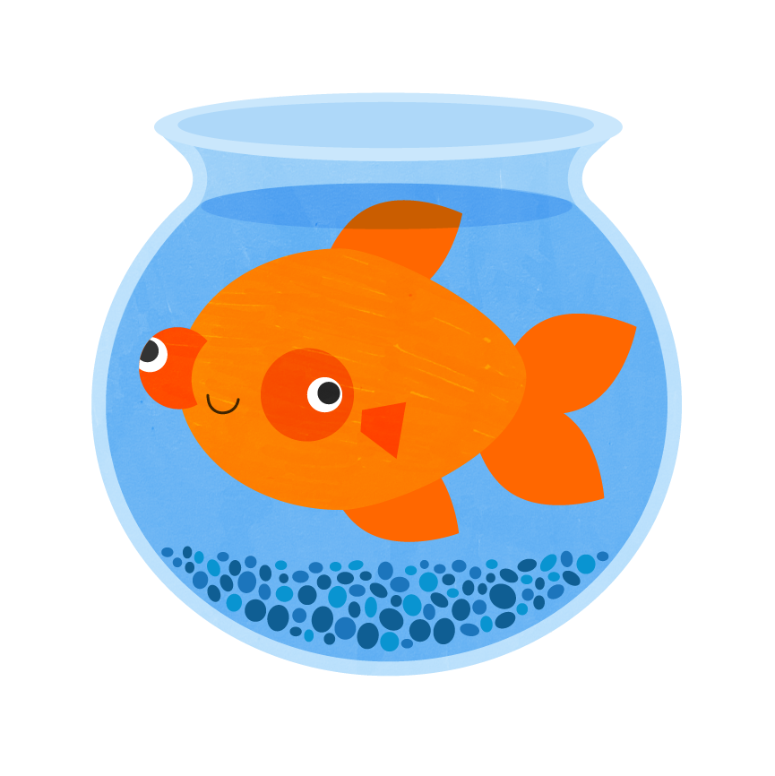 Click image of Tootsie the Goldfish to launch the interactive game.