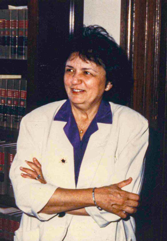 Justice Abrahamson during her 1989 reelection campaign