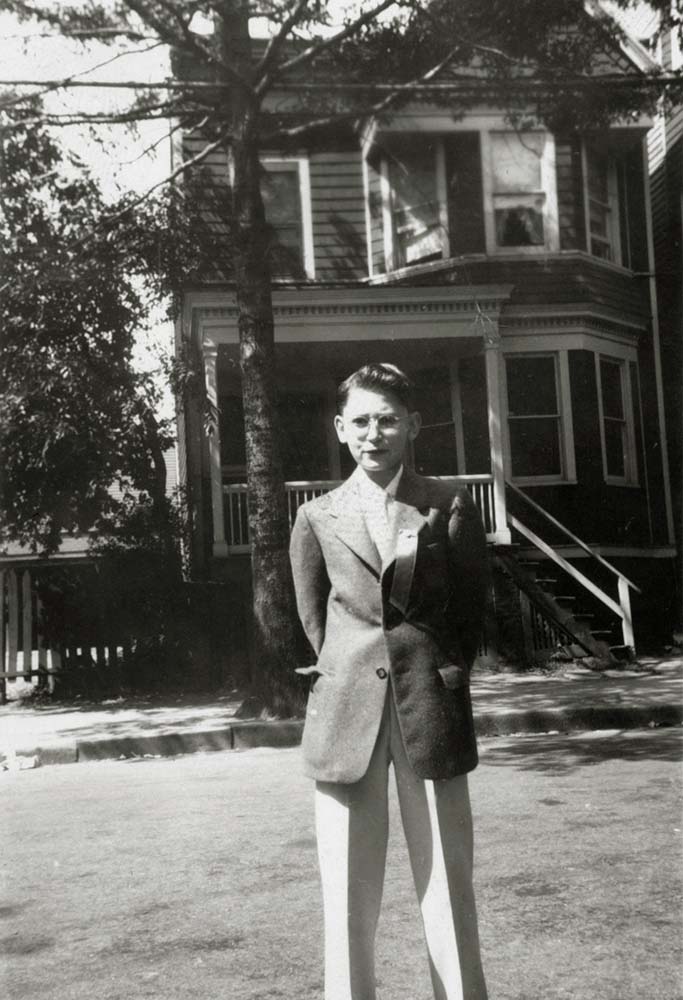 A young Seymour Abrahamson