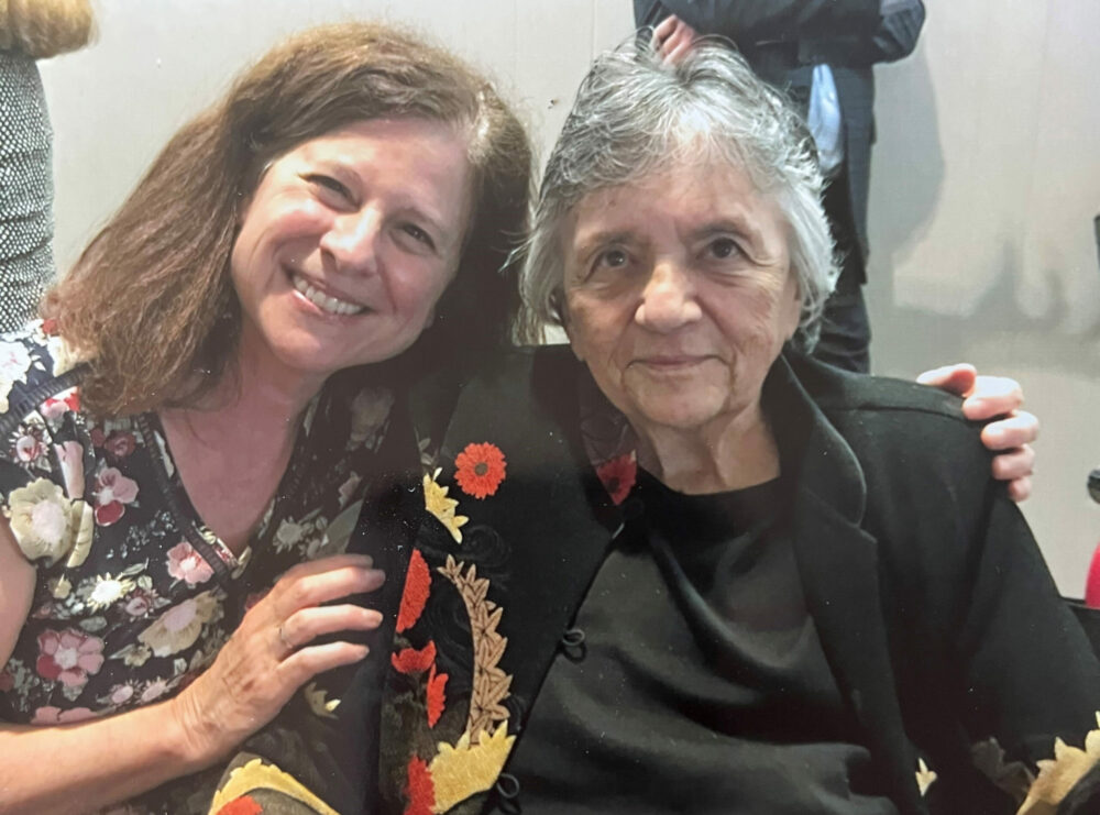 Julie Genovese and Shirley Abrahamson